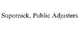 SUPORNICK, PUBLIC ADJUSTERS