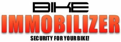 BIKE IMMOBILIZER SECURITY FOR YOUR BIKE!