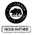 CALIFORNIA STATE PARKS PROUD PARTNERS SINCE 1864