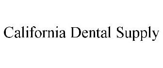 CALIFORNIA DENTAL SUPPLY