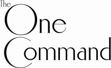THE ONE COMMAND