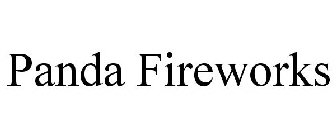 PANDA FIREWORKS
