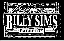 BILLY SIMS BILLY SIMS BARBECUE