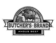 BUTCHER'S BRAND ANGUS BEEF TENDER · FLAVORFUL · JUICY