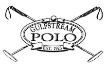 GULFSTREAM POLO EST. 1923
