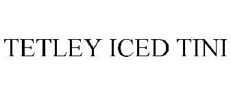 TETLEY ICED TINI