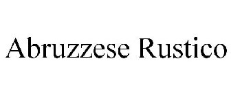 ABRUZZESE RUSTICO