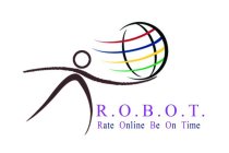 R. O. B. O. T. RATE ONLINE BE ON TIME