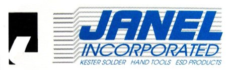 J JANEL INCORPORATED KESTER SOLDIER HAND TOOLS ESD PRODUCTS