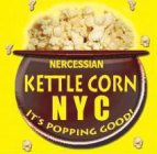 NERCESSIAN KETTLE CORN NYC IT'S POPPING GOOD!