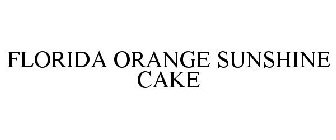FLORIDA ORANGE SUNSHINE CAKE