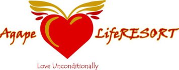 AGAPE LIFERESORT LOVE UNCONDITIONALLY