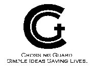 CG CROSSING GUARD SIMPLE IDEAS SAVING LIVES.