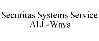 SECURITAS SYSTEMS SERVICE ALL-WAYS