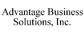 ADVANTAGE BUSINESS SOLUTIONS, INC.