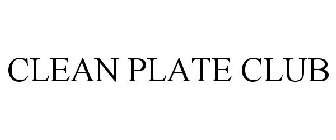 CLEAN PLATE CLUB