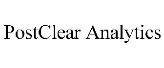 POSTCLEAR ANALYTICS