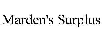 MARDEN'S SURPLUS