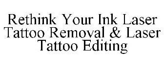 RETHINK YOUR INK LASER TATTOO REMOVAL & LASER TATTOO EDITING