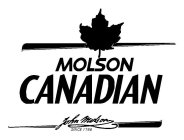 MOLSON CANADIAN JOHN MOLSON SINCE 1786
