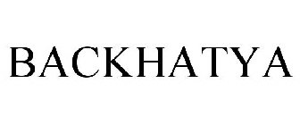 BACKHATYA