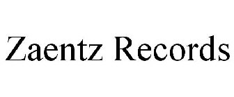 ZAENTZ RECORDS