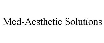 MED-AESTHETIC SOLUTIONS