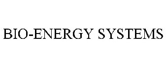 BIO-ENERGY SYSTEMS