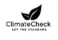 CLIMATE CHECK SET THE STANDARD