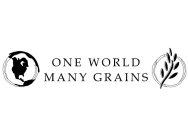 ONE WORLD MANY GRAINS