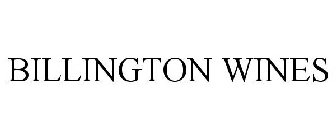 BILLINGTON WINES