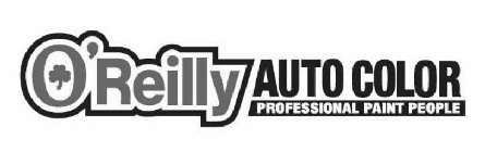 O'REILLY AUTO COLOR PROFESSIONAL PAINT PEOPLE