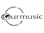 OURMUSIC EVERYWHERE - ALWAYS EVERYBODY'S LIFE