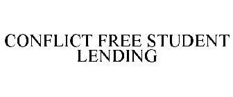 CONFLICT FREE STUDENT LENDING