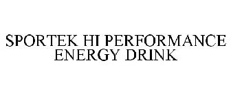 SPORTEK HI PERFORMANCE ENERGY DRINK