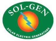 SOL-GEN SOLAR ELECTRIC GENERATORS