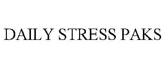 DAILY STRESS PAKS