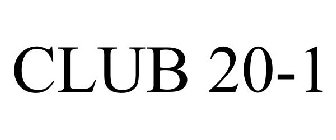 CLUB 20-1