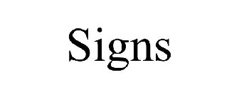 SIGNS