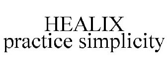 HEALIX PRACTICE SIMPLICITY