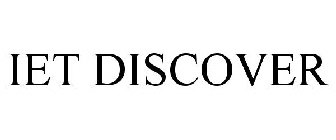 IET DISCOVER