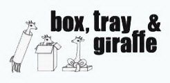 BOX, TRAY & GIRAFFE