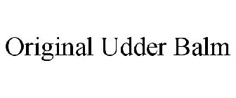 ORIGINAL UDDER BALM