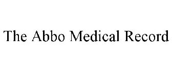 THE ABBO MEDICAL RECORD