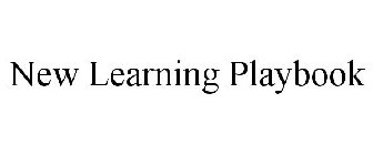 NEW LEARNING PLAYBOOK