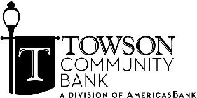T TOWSON COMMUNITY BANK A DIVISION OF AMERICASBANK