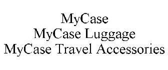 MYCASE MYCASE LUGGAGE MYCASE TRAVEL ACCESSORIES