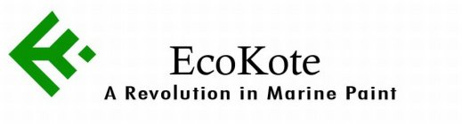 EK ECOKOTE A REVOLUTION IN MARINE PAINT