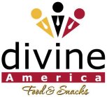 DIVINE, AMERICA, FOOD & SNACKS