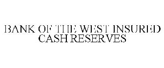 BANK OF THE WEST INSURED CASH RESERVES